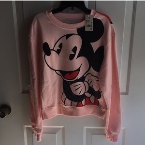 Mickey Mouse pink sweatshirt